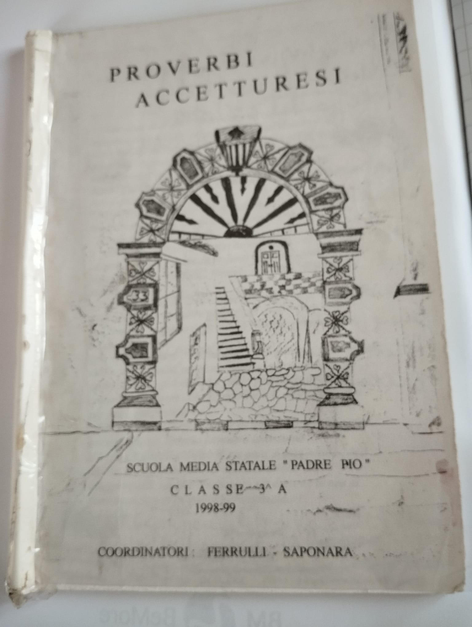 Copertina del libricino